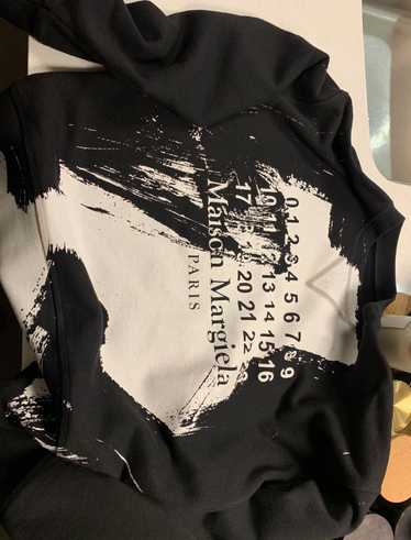 Maison Margiela Maison Margiela Splash-Ink Hoodie - image 1