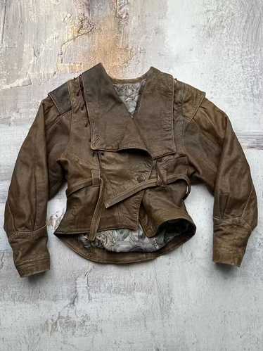 Leather Jacket × Streetwear × Vintage Amazing Retr