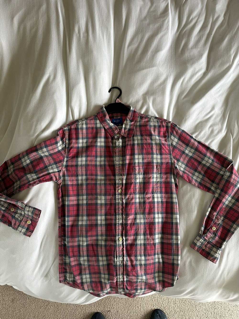 Beams Plus Beams Plus long sleeve plaid shirt - image 1