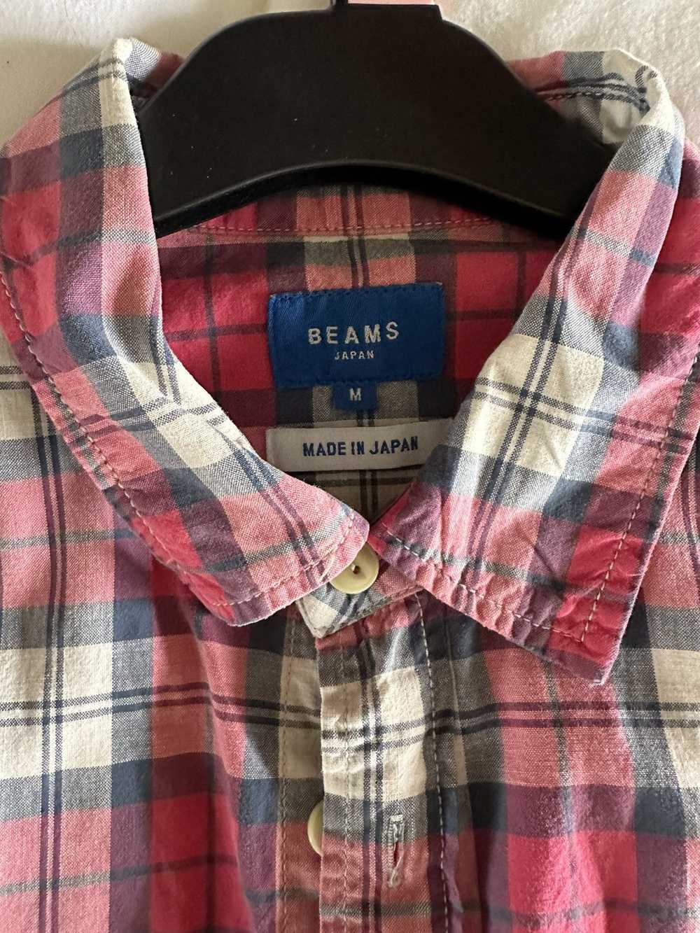 Beams Plus Beams Plus long sleeve plaid shirt - image 2