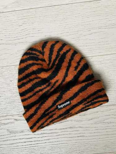 Supreme Supreme Tiger Stripe Mohair Beanie - image 1