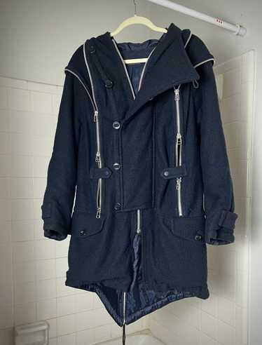 Final Home Final Home 1990s Alien fishtail parka