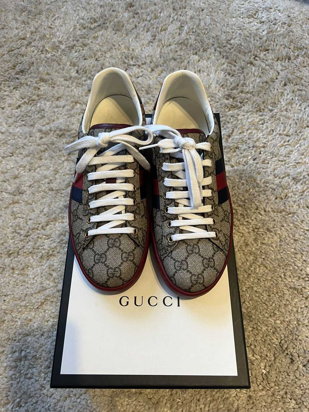 Gucci GUCCI ACES GG SUPREME SNEAKERS - image 1