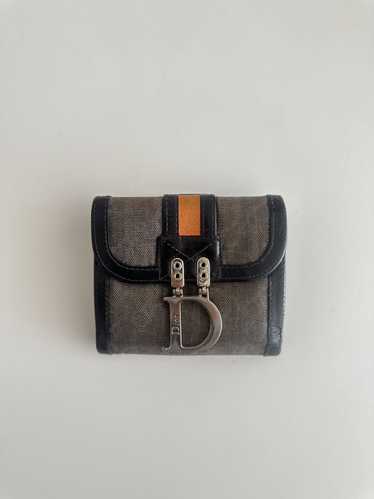 Dior christian dior 2000s gray wallet