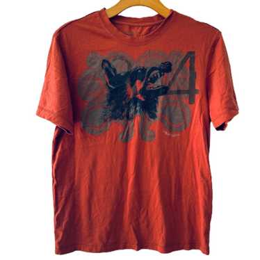 Calvin Klein Men's Graphic Logo T-Shirt, S, Orange - image 1
