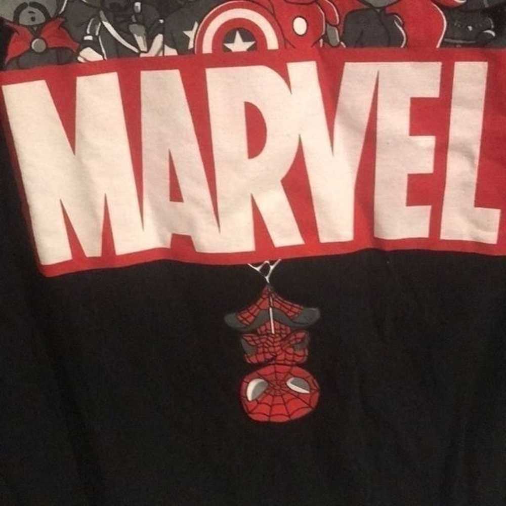 Mens Marvel Cartoon Characters shirt size Large - image 3