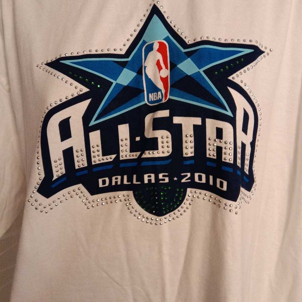 NBA UNK Official All Star Game Dallas 2010 T-Shir… - image 2