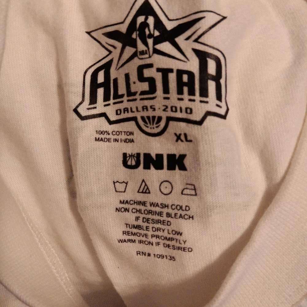 NBA UNK Official All Star Game Dallas 2010 T-Shir… - image 5