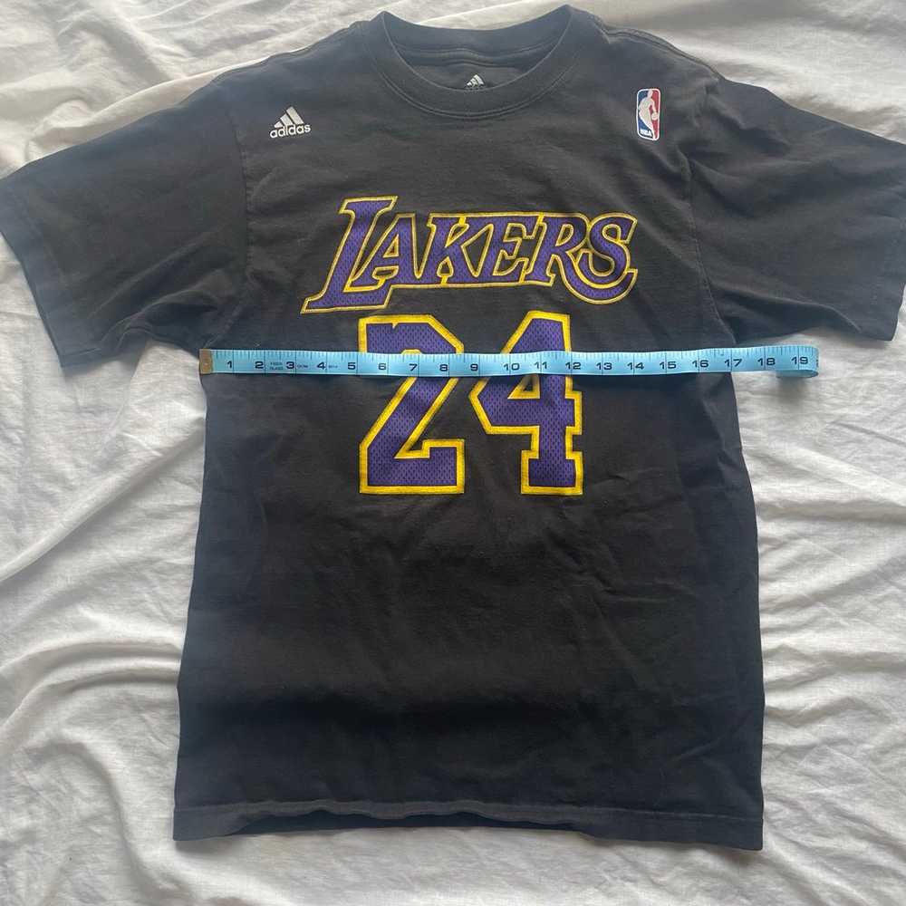 Los Angeles Lakers Kobe Bryant Black  #24 Adidas … - image 4