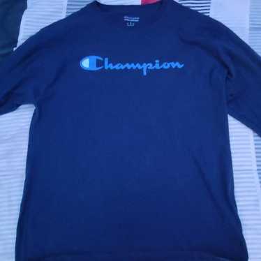 Champion Navy Blue Long Sleeve - image 1