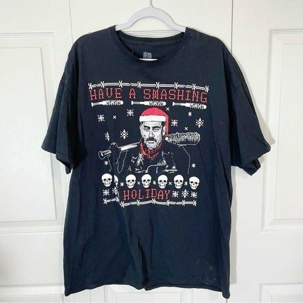 The Walking Dead Ugly Sweater T-shirt 2XL - image 2