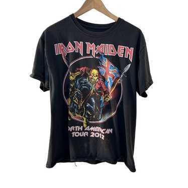 Iron Maiden Tee North American Tour T-Shirt 2012 … - image 1