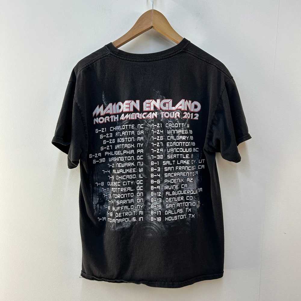 Iron Maiden Tee North American Tour T-Shirt 2012 … - image 3