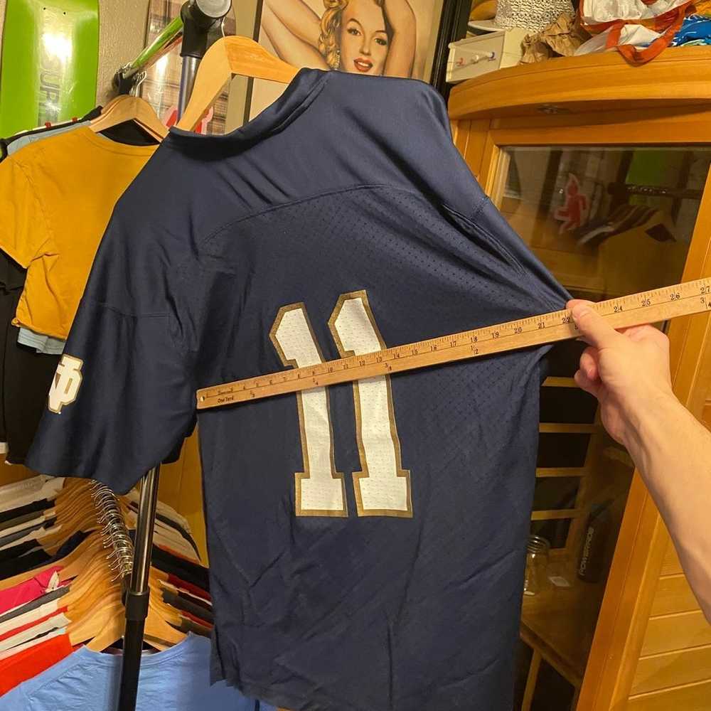 Men’s Notre Dame jersey #11 Ben Skowronek 2013 ad… - image 7
