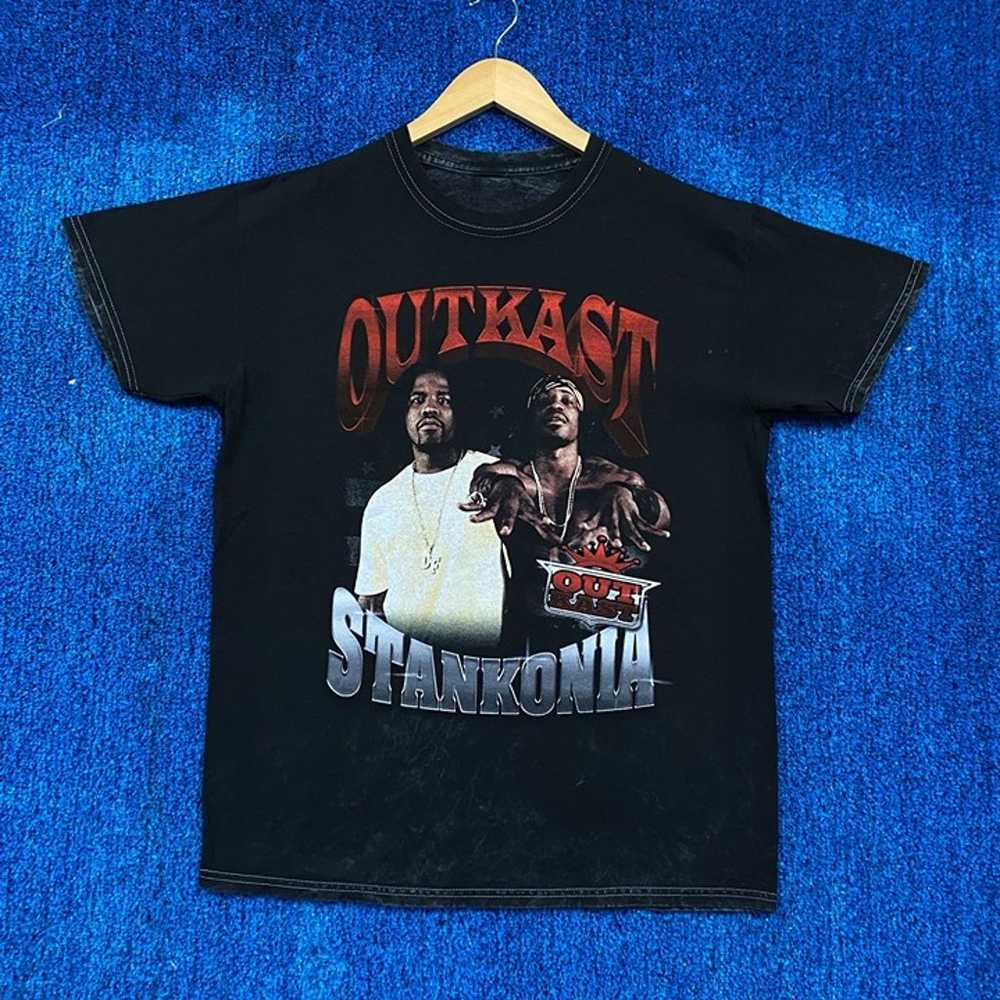 OutKast Stankonia Mineral Wash Rap T-shirt Size M… - image 1