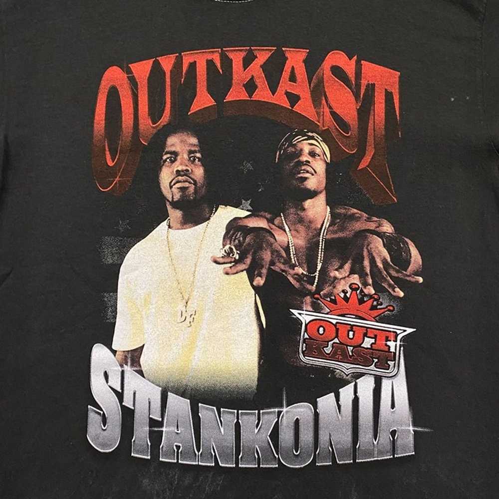 OutKast Stankonia Mineral Wash Rap T-shirt Size M… - image 2