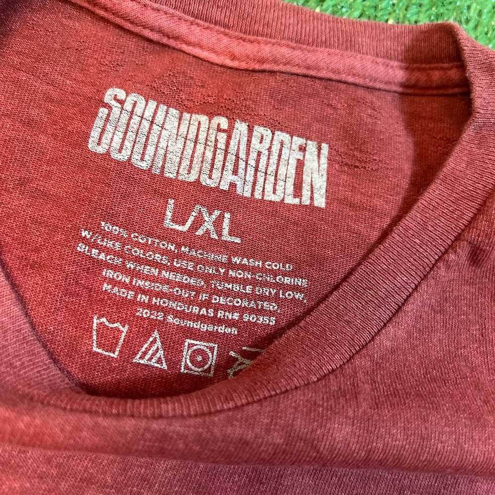 Soundgarden Bad Motor Finger T-shirt Sz L/XL - image 5