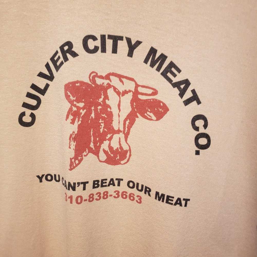 VINTAGE Culver City Meat Co Shirt Adult Medium Yo… - image 2