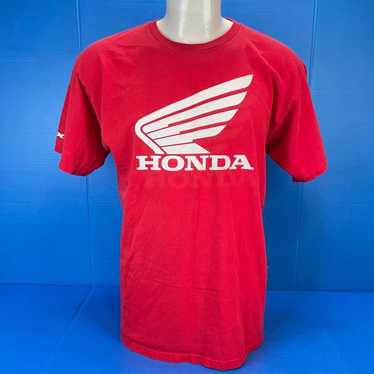 FOX HONDA Official Red Short Sleeve Tee T Shirt Si