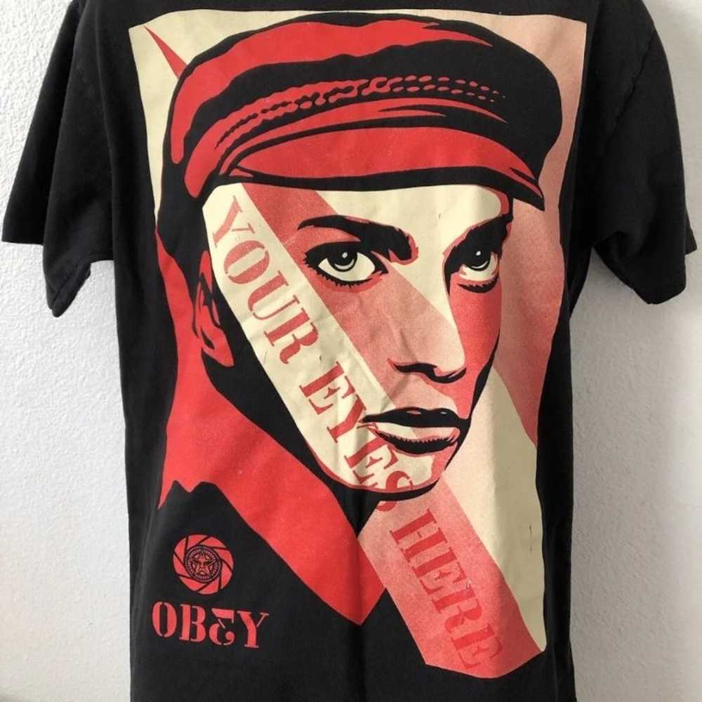 VTG. Original OBEY YOUR EYES HERE Men’s PUNK Hip … - image 1