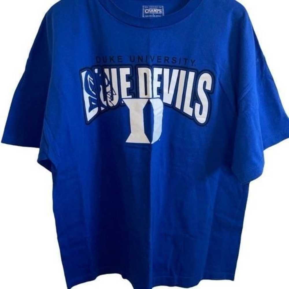 Duke University blue devils graphic T-shirt - image 1
