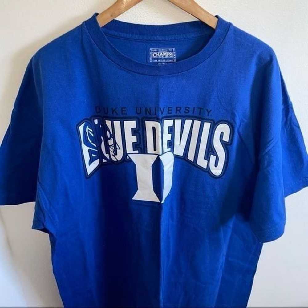 Duke University blue devils graphic T-shirt - image 4