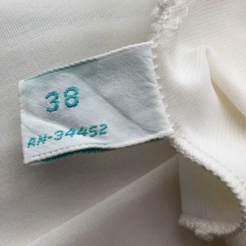 Vintage 1960s White Lorraine Mini Dress Under Sli… - image 7