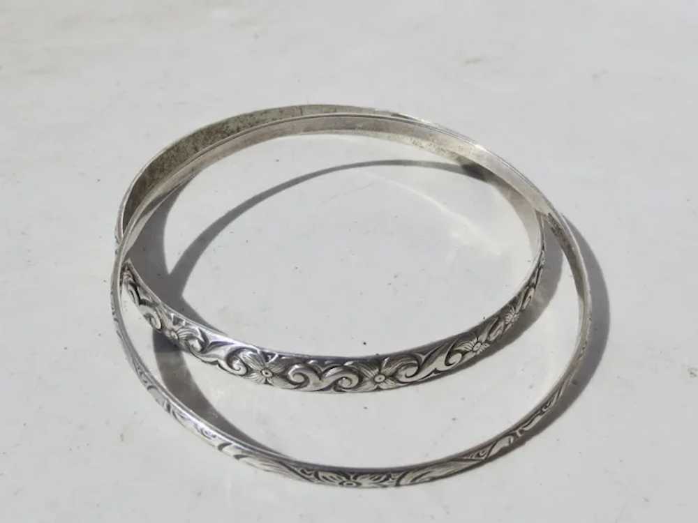 Sterling Dane Craft Bangles - image 2