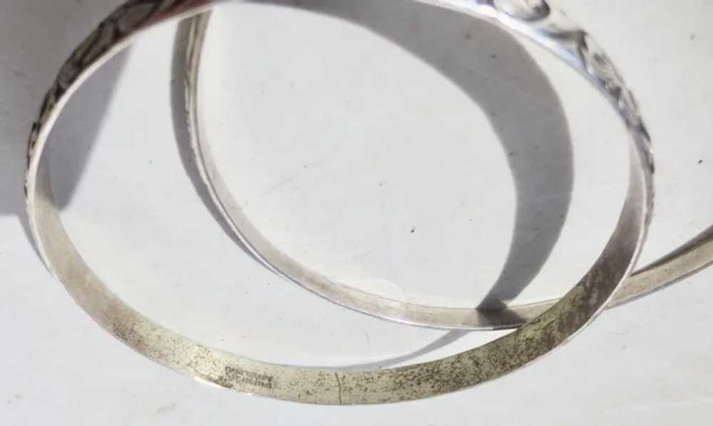 Sterling Dane Craft Bangles - image 3