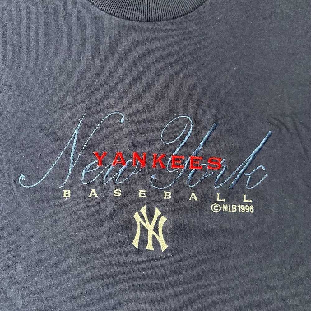 Vintage 90s New York Yankees Medium Pro Player Na… - image 2