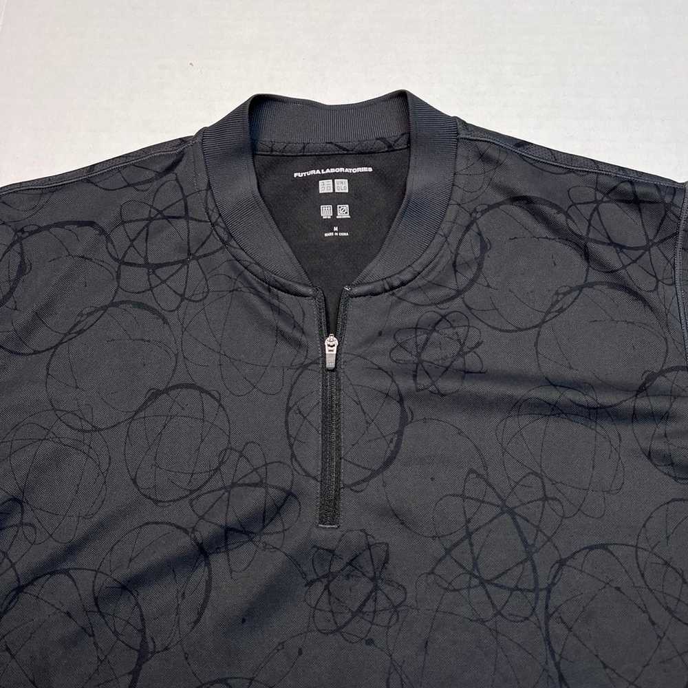 FUTURA LABORATORIES x UNIQLO Dry-Ex Shirt Gray Bl… - image 3