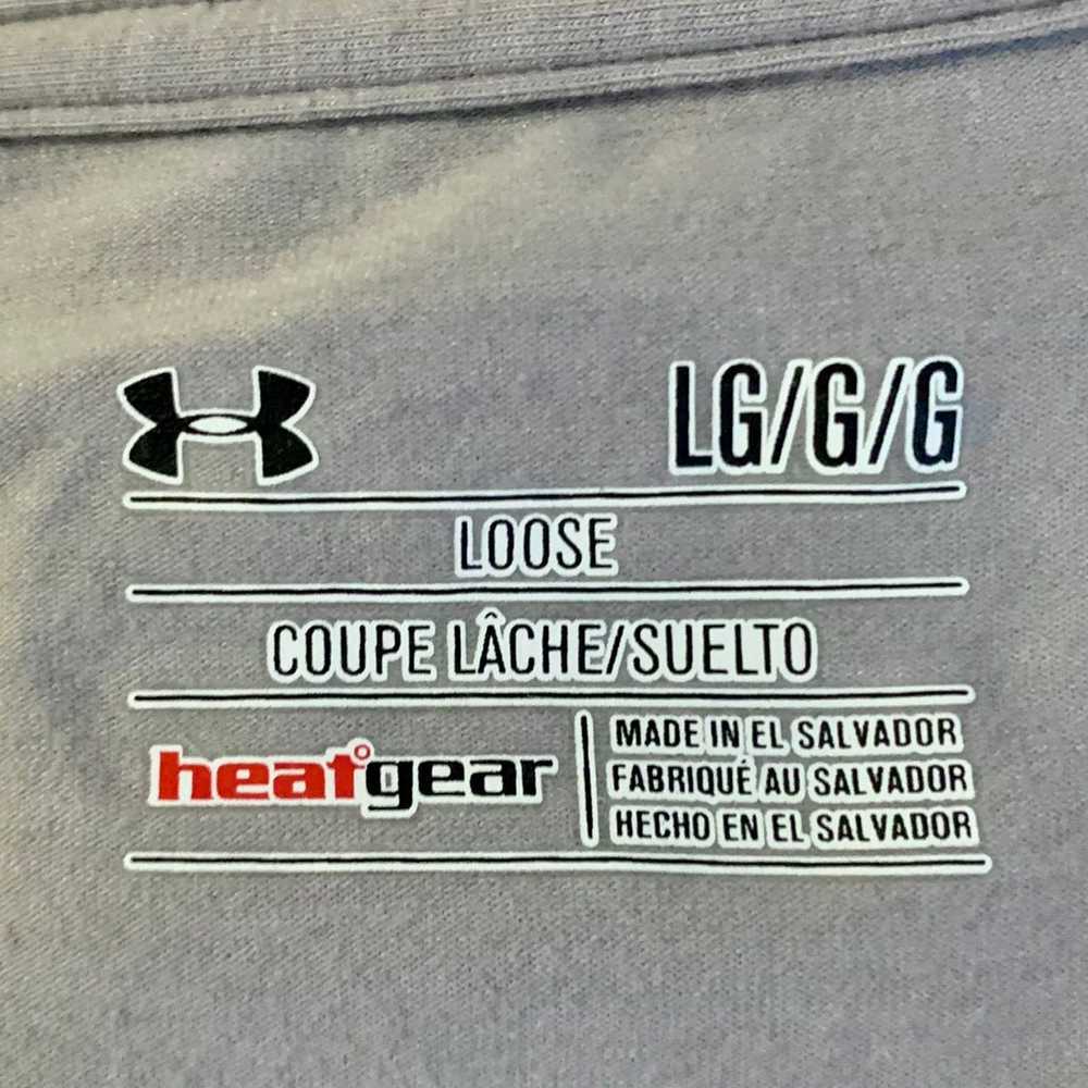 Under Armour Grey American Flag T-Shirt - image 2