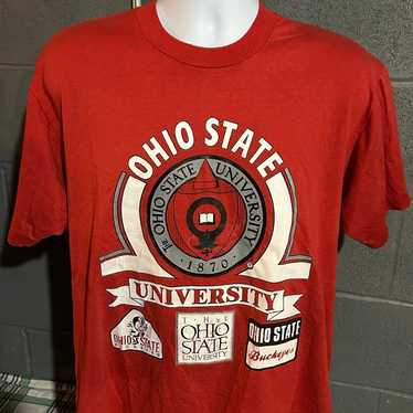 Vintage 1980s Screen Stars Best Ohio State Shirt … - image 1