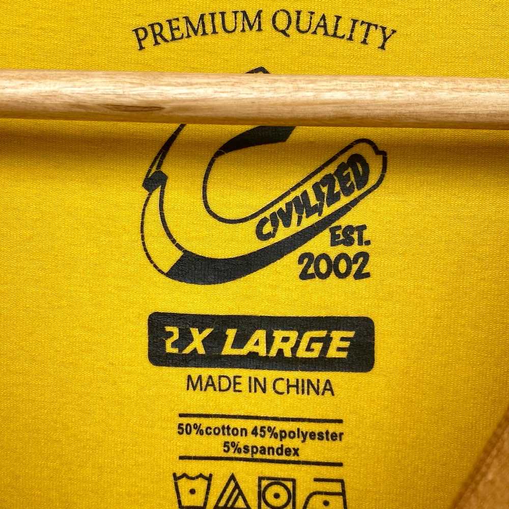 Civilized Est. 2002 Bigger Chips T-Shirt Size 2XL… - image 5