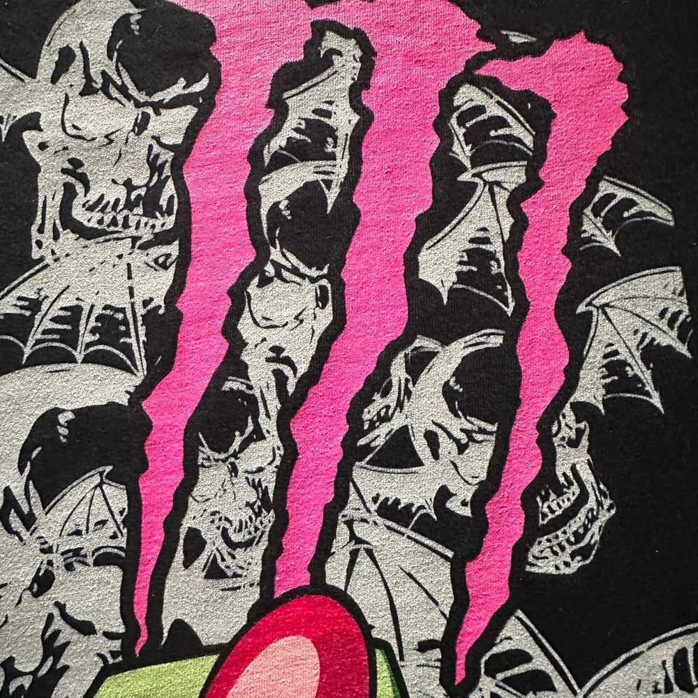 Avenged Skull Invader Zim Goth Shirt, Mens Size L - image 7