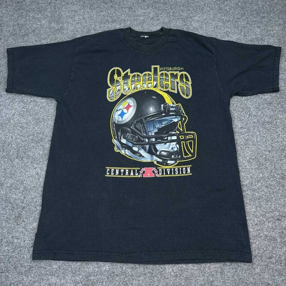 Vintage Pittsburgh Steelers NFL T Shirt Mens Size… - image 1