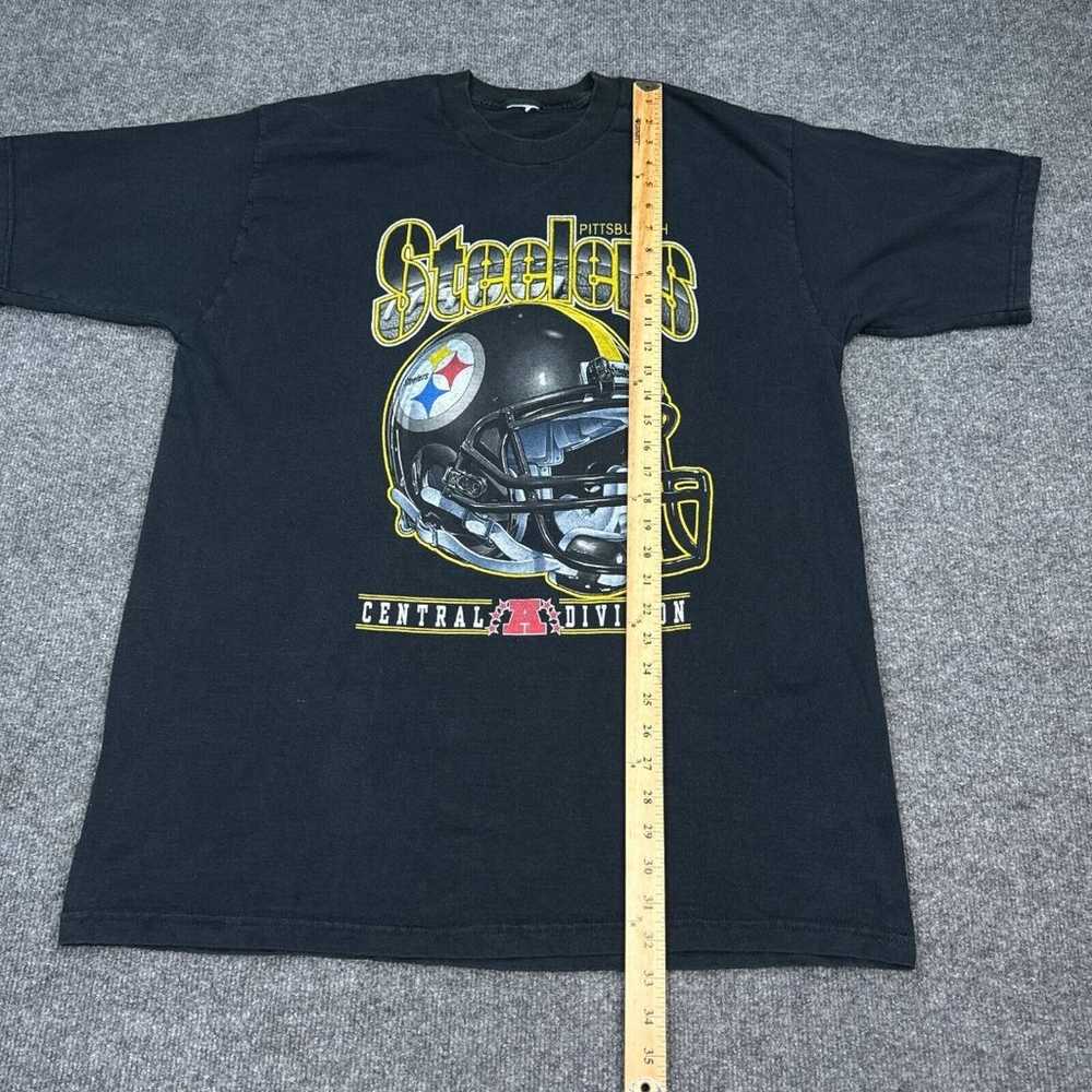Vintage Pittsburgh Steelers NFL T Shirt Mens Size… - image 3