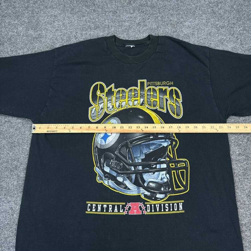 Vintage Pittsburgh Steelers NFL T Shirt Mens Size… - image 5