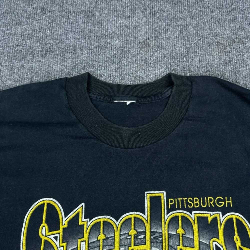 Vintage Pittsburgh Steelers NFL T Shirt Mens Size… - image 7