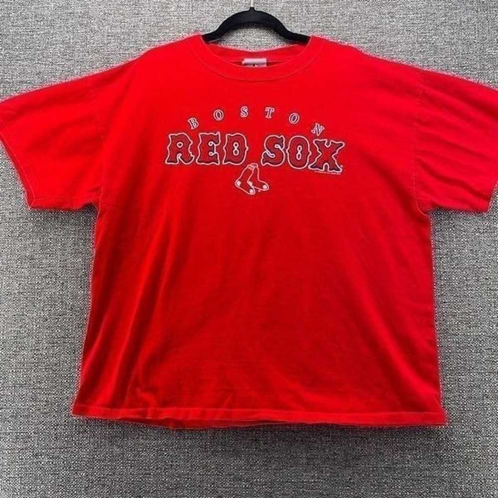 Boston Red Sox Shirt Mens XL Baseball Theme Graph… - image 1