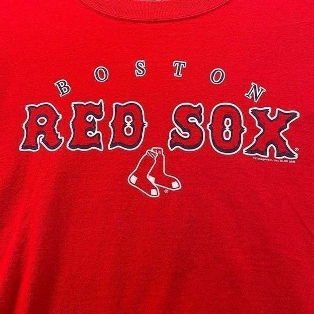 Boston Red Sox Shirt Mens XL Baseball Theme Graph… - image 2
