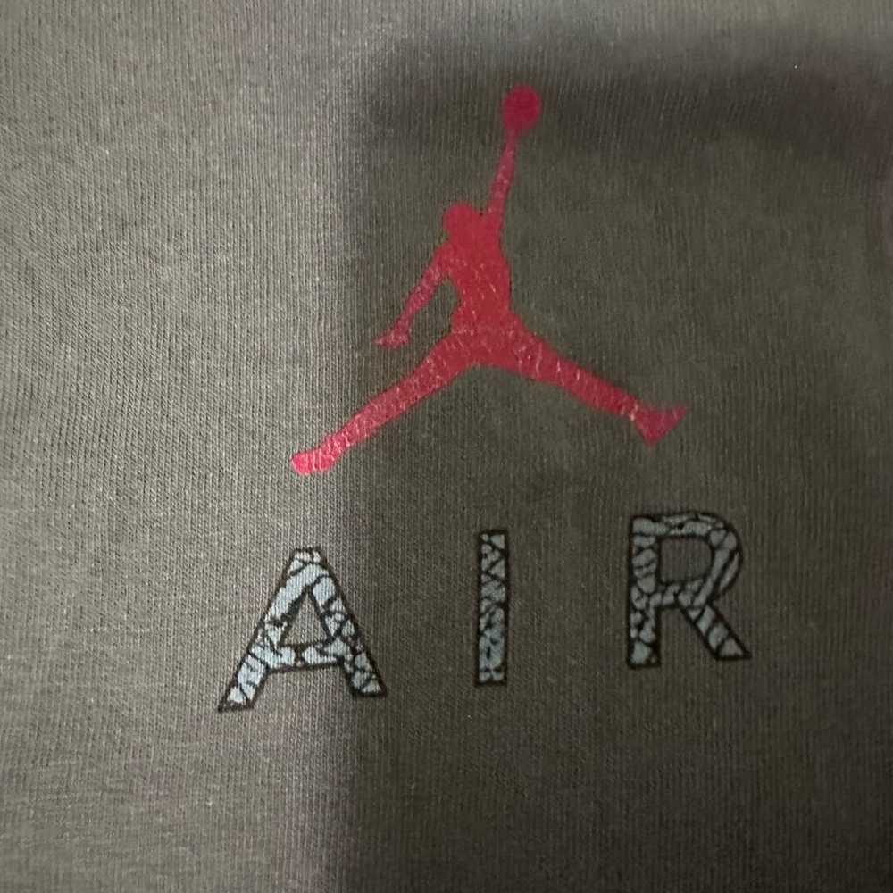 Jordan T shirt Rarely Print Air Jordan 3 Sz S - image 8