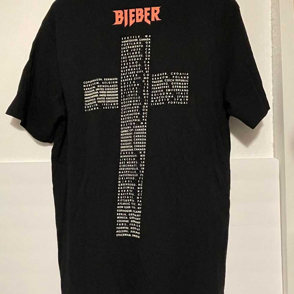 Bieber purpose tour shirt - image 2