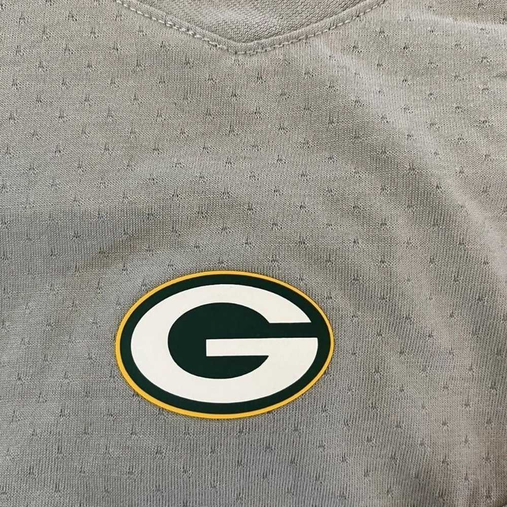 Green Bay Packers Nike Shirt Large Gray NWOT - image 2