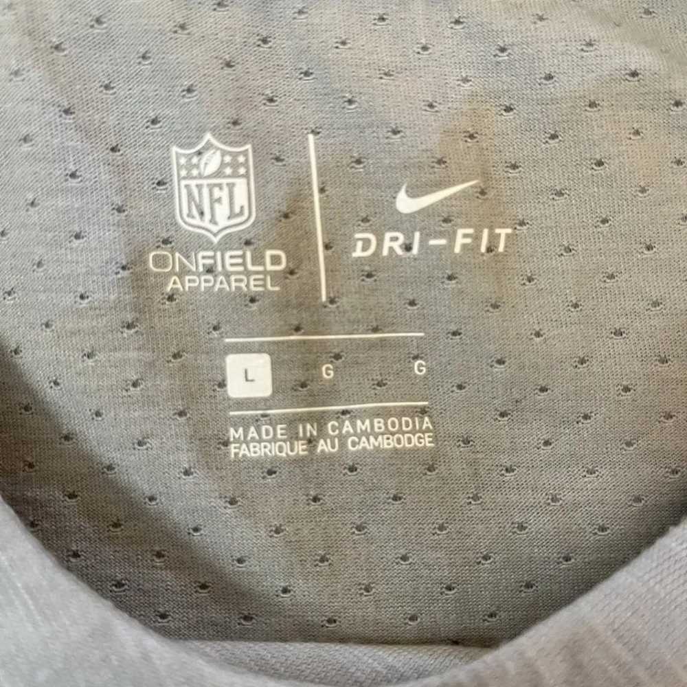 Green Bay Packers Nike Shirt Large Gray NWOT - image 3