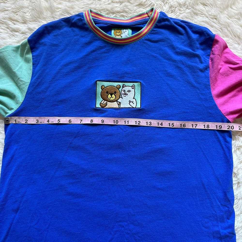 RIPNDIP x Teddy Fresh T-Shirt 2.0 Colorblock Long… - image 10