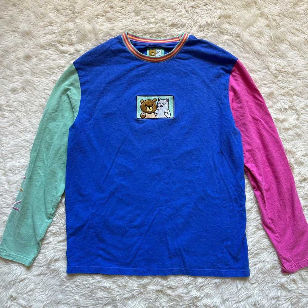 RIPNDIP x Teddy Fresh T-Shirt 2.0 Colorblock Long… - image 2