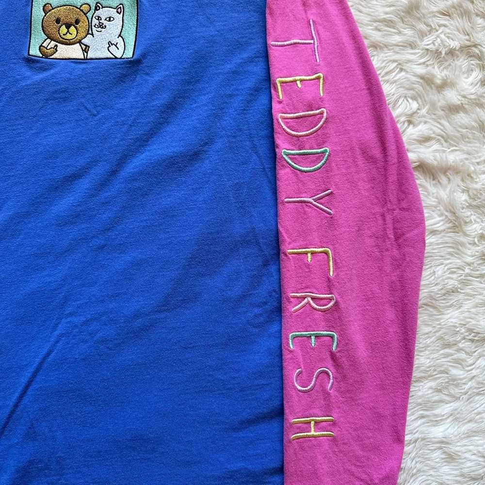 RIPNDIP x Teddy Fresh T-Shirt 2.0 Colorblock Long… - image 8