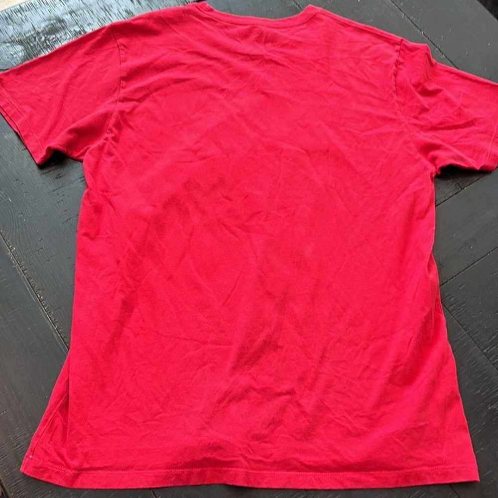 Men’s Fly Supply Wasted Youth Tshirt L Red - image 6