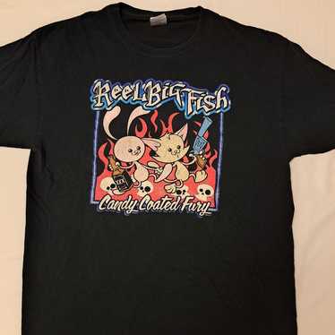 Vintage 90s Reel Big Fish World Tour 1999 bandtee Tshirt